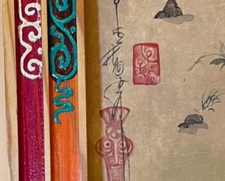 *Original* Art Lying Down Camel Painting 22x14.5