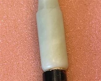 Mongolian Shadow Box Smoking Pipe Coin Currency 16x13in