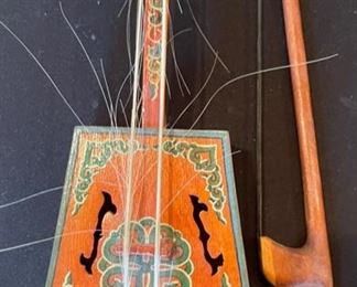 Mongolian Morin Khuur Miniature #1 18in Long