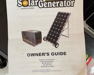 PowerSource 1800 Solar Generator