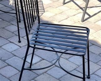 Pier 1 Tile Top Patio Table w/ 3 Chairs 31x36