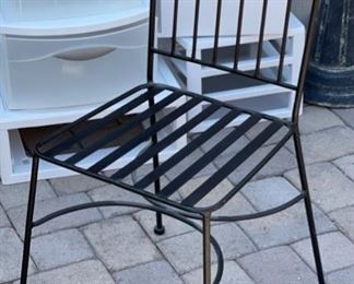 Pier 1 Tile Top Patio Table w/ 3 Chairs 31x36