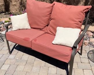 Outdoor Patio Loveseat 34 x 53 x 28 HxWxD