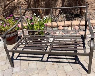 Outdoor Patio Loveseat 34 x 53 x 28 HxWxD