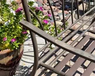 Outdoor Patio Loveseat 34 x 53 x 28 HxWxD