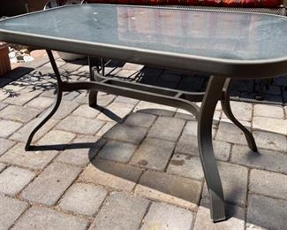 Outdoor Patio Coffee Table 19 x 22 x 36 HxWxD