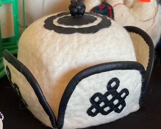 Mongolian Felt Hat 7x7x7