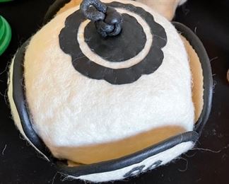 Mongolian Felt Hat 7x7x7