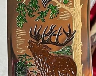 17pc Stag hand carved Anton Wingen Jr Othello German Carving Knife & Cutlery Set	Dimensions: 2x18.25x10.25in	HxWxD
