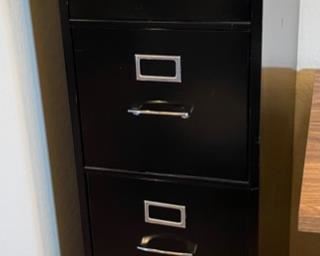 4-Drawer Metal File Cabinet	52x15x26in	HxWxD
