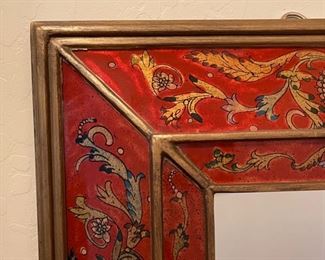 Cajamarca Mirror Reverse Painted Glass	20.5 x 16.5 x 2.5	HxWxD
