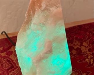 Color Changing himalayan Salt Lamp	6 inches high	
