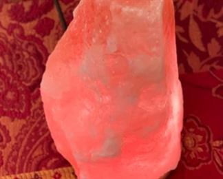Color Changing himalayan Salt Lamp	6 inches high	
