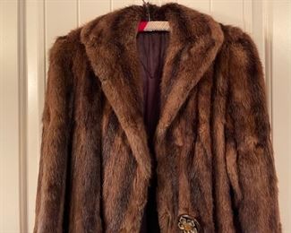 Vintage Mik Fur coat		
