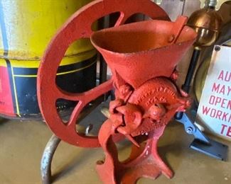 Antique coffee mill 