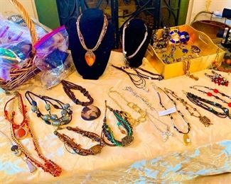 Chico's necklaces and grab bags
