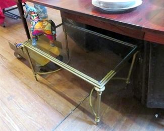 Classic brass coffee or side table