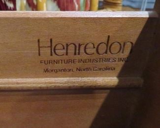 Henredon chest of drawers