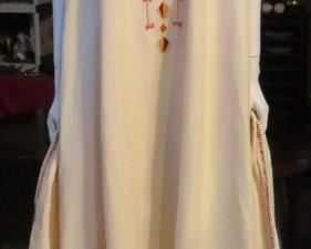 Striking and rare voluminous gown by the "Mother of Mexican Fashion Design" - Josefa