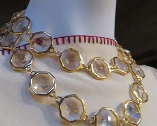 Striking, and signed, Swarovski crystal necklace