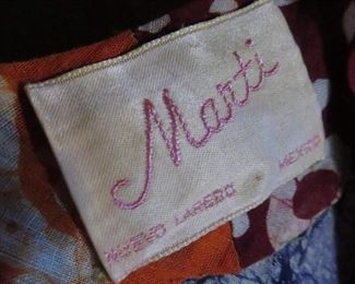 Marti's actually moved to San Antonio for a time, but this label dates this offering to when they were in Mexico - circa 1960's.