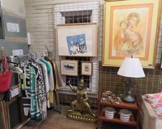 The gallery will be packed full of fashion, ethnic art, porcelains, crystal, jewelry and more!