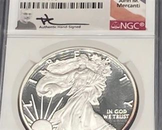 2017 W $1 Silver American Eagle 1