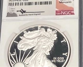 2017 W $1 Silver American Eagle 5