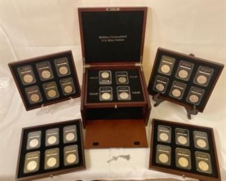 Brilliant Uncirculated US Silver Dollars
