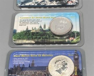 Canadian and British Silver Coins