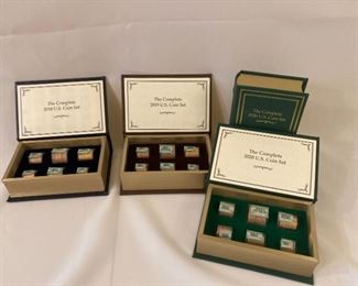 Complete Never Circulated US Coin Sets 2018-2020