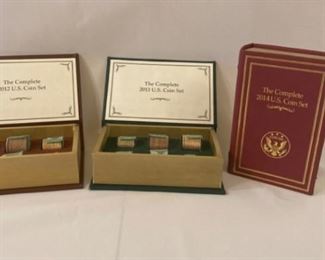 Complete Never Circulated US Coin Sets 2012-2014