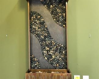 Electric  Aspen Falls wall fountain 19” across x 45” tall