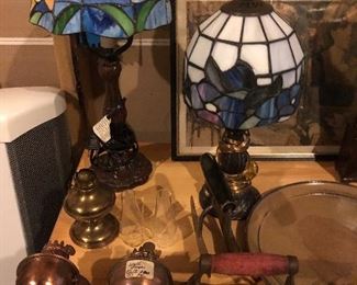 Antique oil lamp sconces
