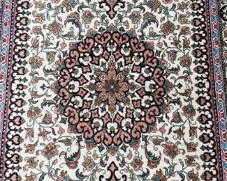 Persian silk rug