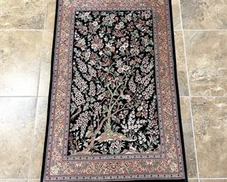 Persian silk 2.5x4 rug