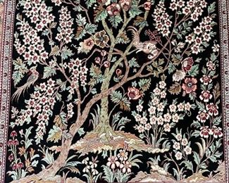 Persian silk 2.5x4 rug