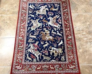 Persian silk 3x5 rug