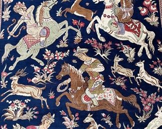 Persian silk 3x5 rug