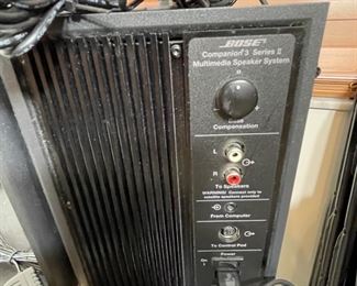 Bose Companion 3 speaker system