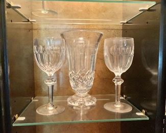 Waterford Curraghmore wine hocks, Waterford Lismore footed vase and more!