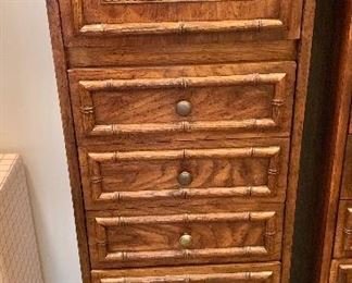American of Martinsville (made in USA) tall chest 