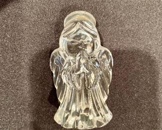 Waterford angel ornament