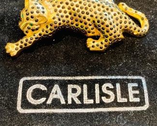 Vintage Carlisle statement pin