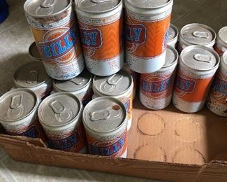 4 6-packs of Billy Beer. Mostly full. These are being offered as collectible items and are NOT being offered as a consumable alcohol item. 