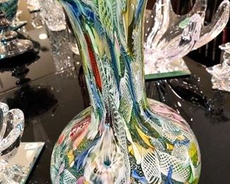 Murano Millefiori showpiece vase!