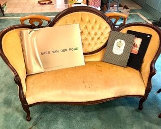 Art portfolios with prints. 