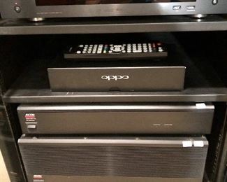 OPPO BDP-103 3D Blue-Ray disc player.