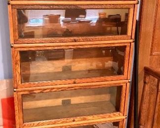 5 stack barrister bookcase by Globe Wernicke. 