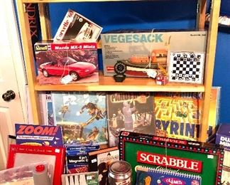 German and English games and toys!  